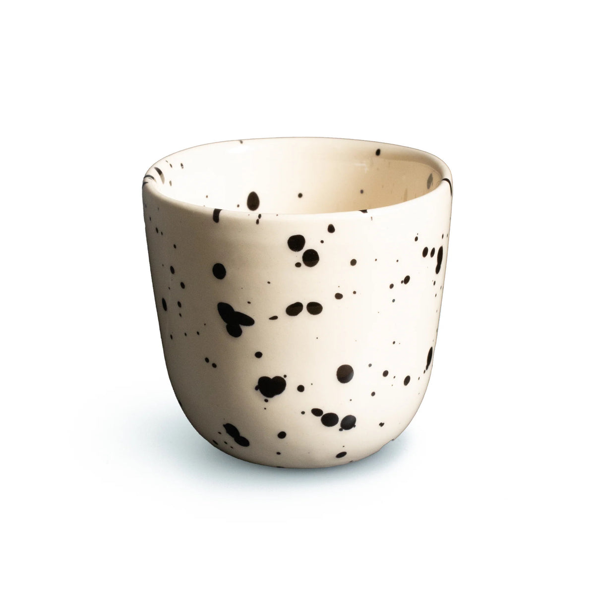 Cappuccino Becher - Black Dots