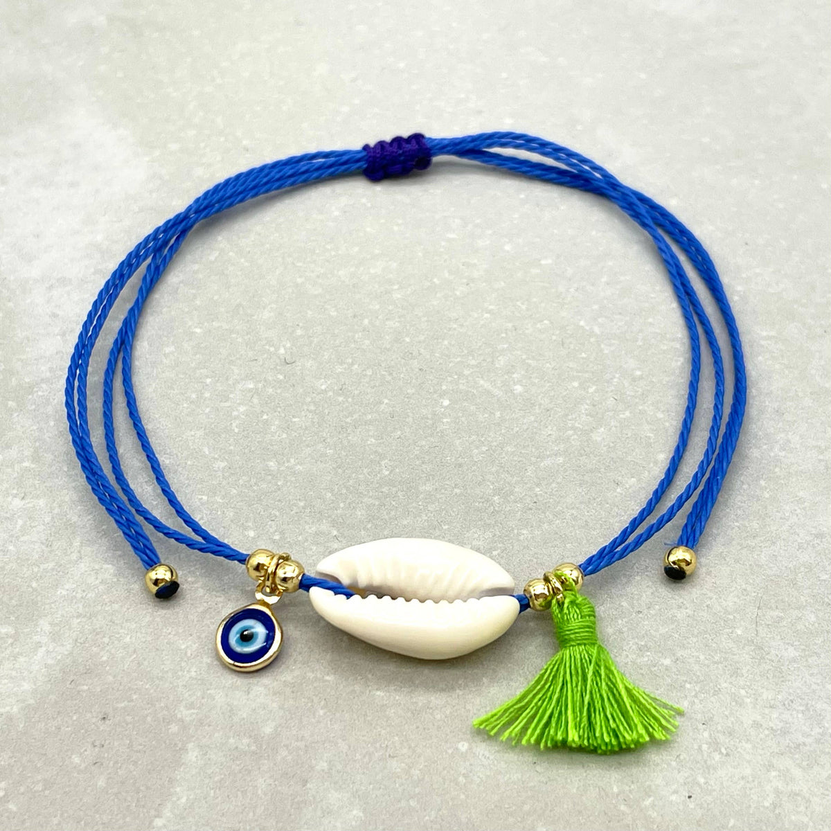 Fusskette/Armband Kauri