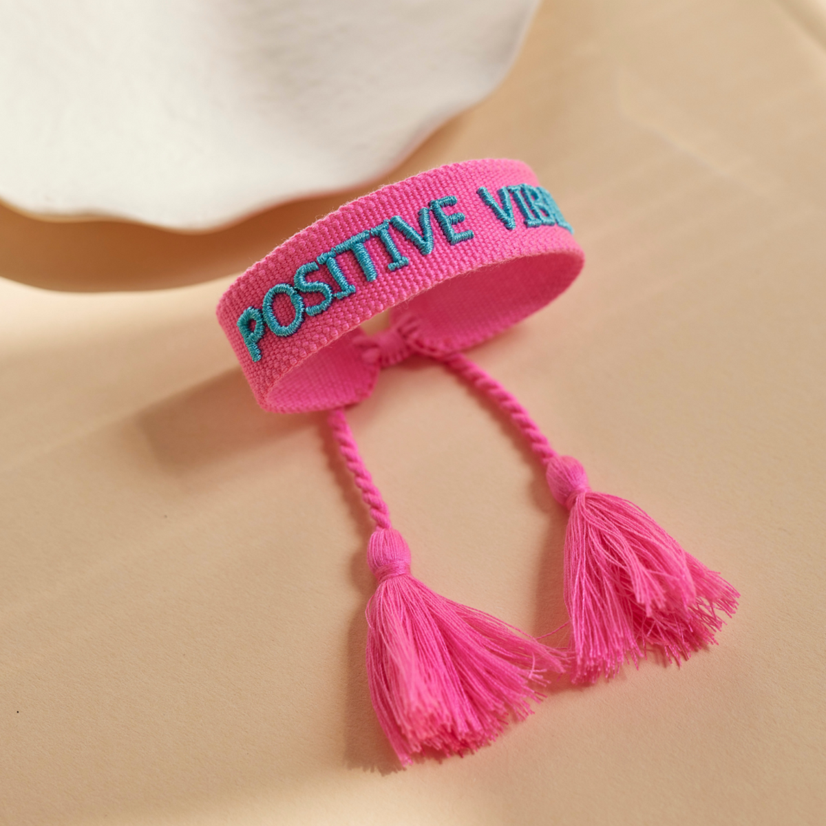 Positive Vibes Statement Armband