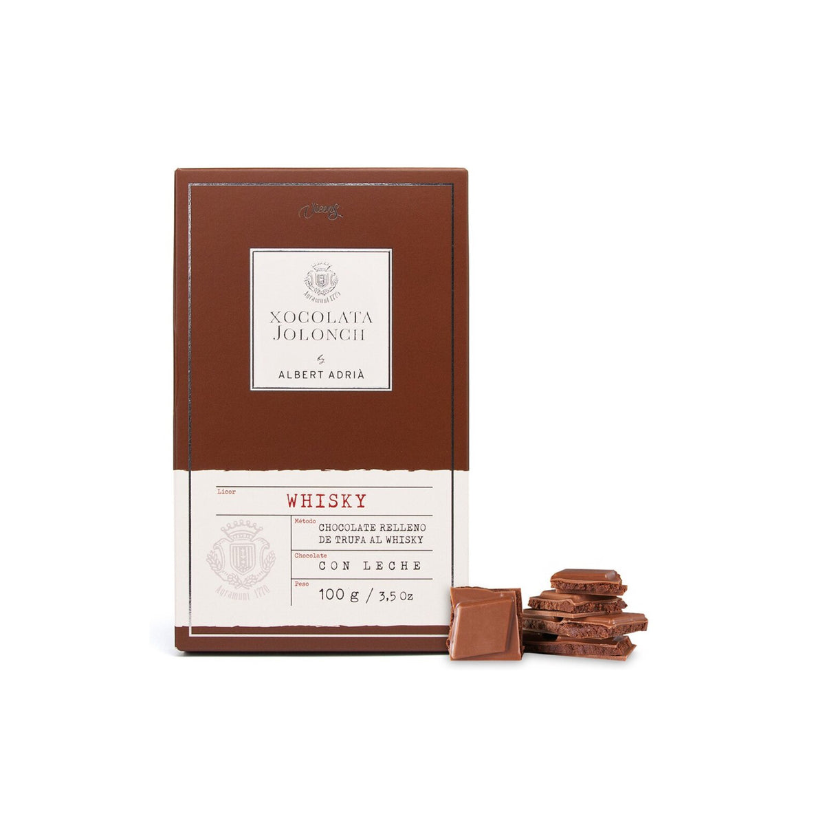 Whisky Schokolade by Albert Adria Vicens 100g