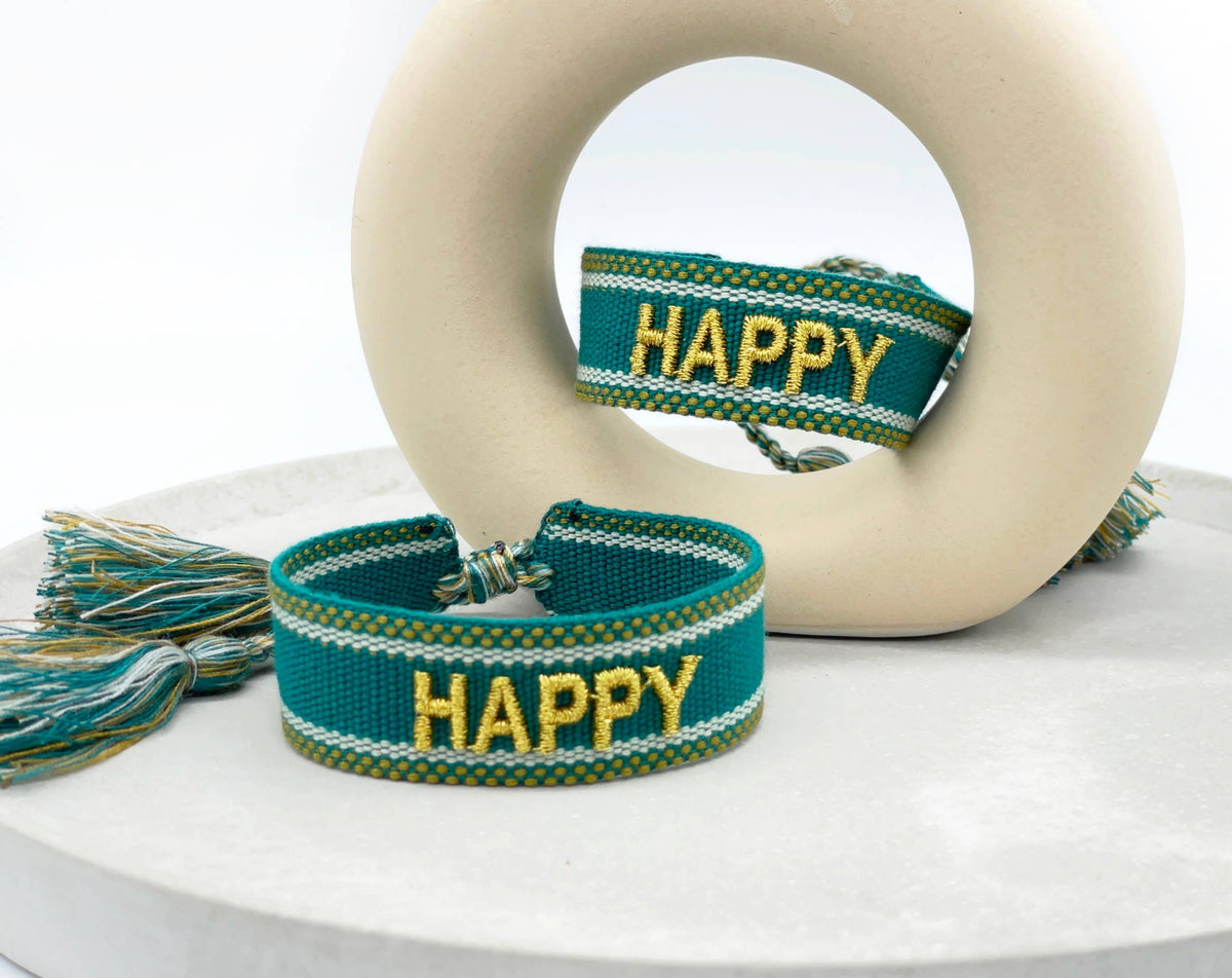 Statement Armband - HAPPY