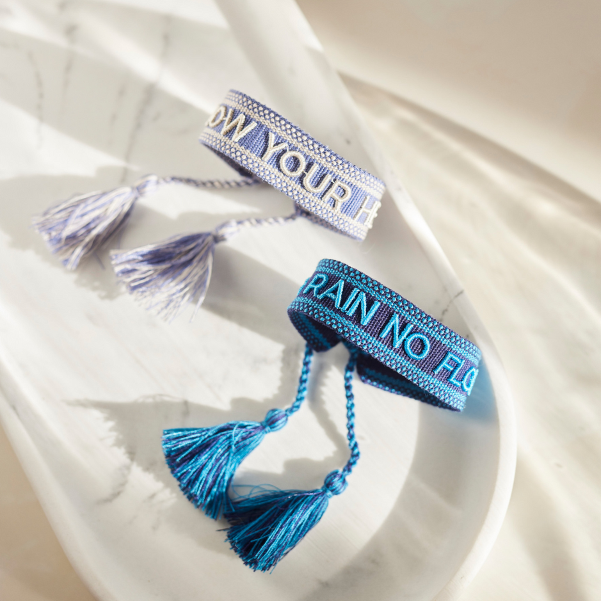 No rain no flowers Statement Armband