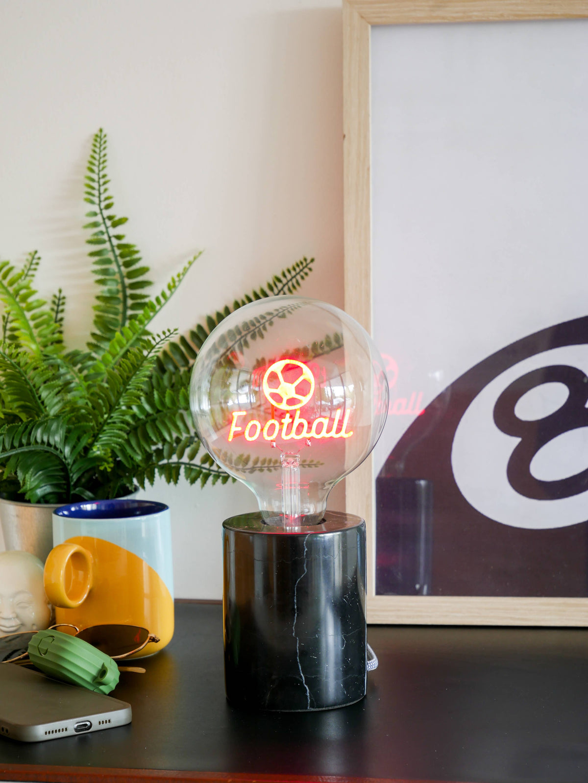 LED-Textglühbirnen, verschraubt