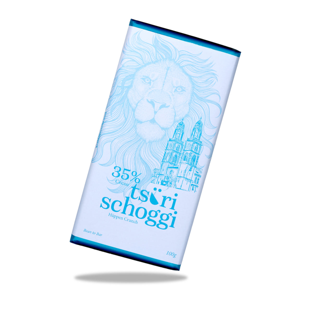 Tsüri Schoggi Bio - 35% Milk Hüppen 100g