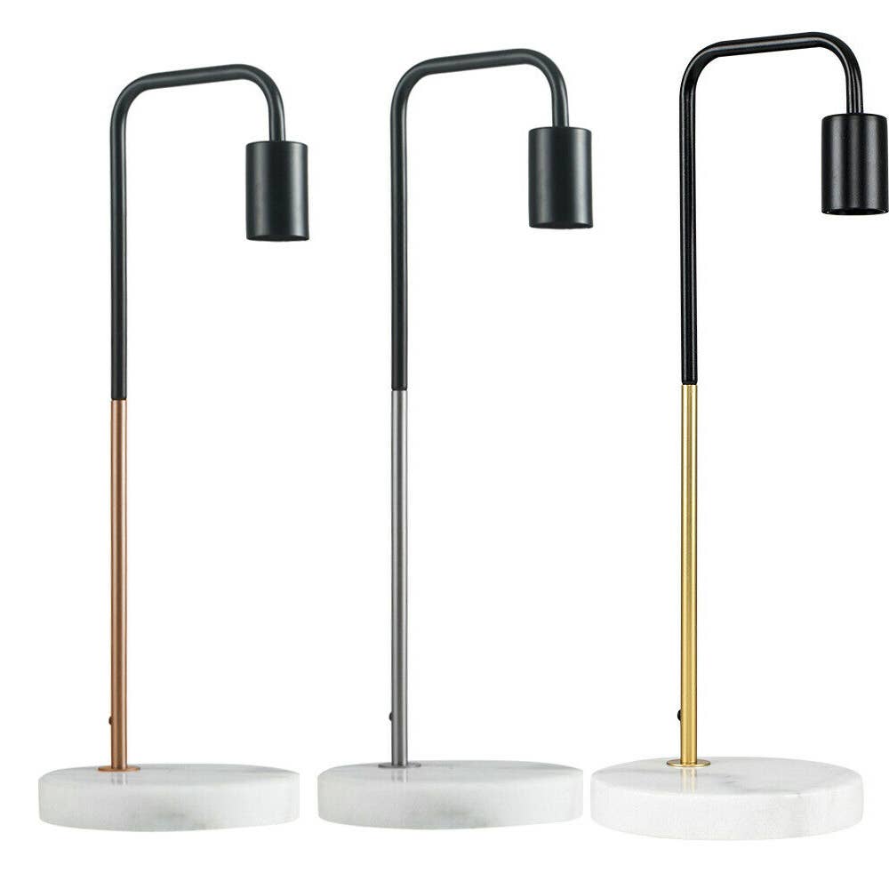 Tischlampe mit Marmorsteinsockel