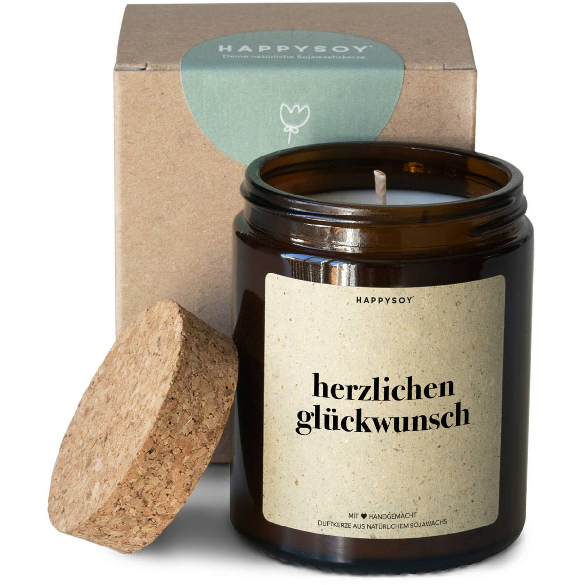 Duftkerze | Herzlichen Glückwunsch!