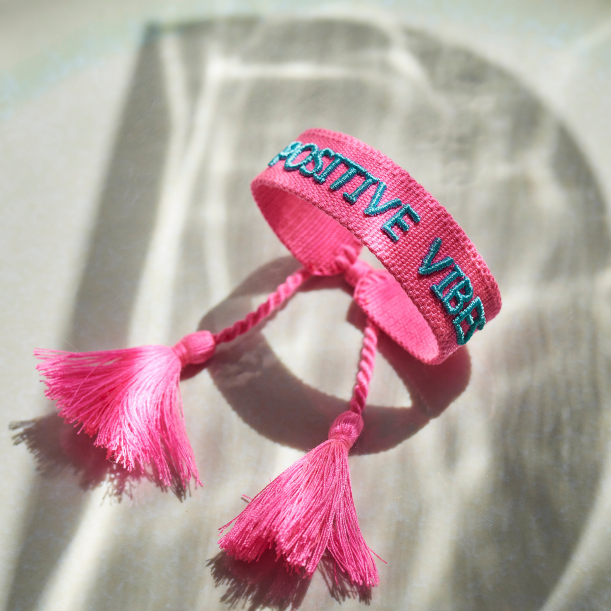 Positive Vibes Statement Armband