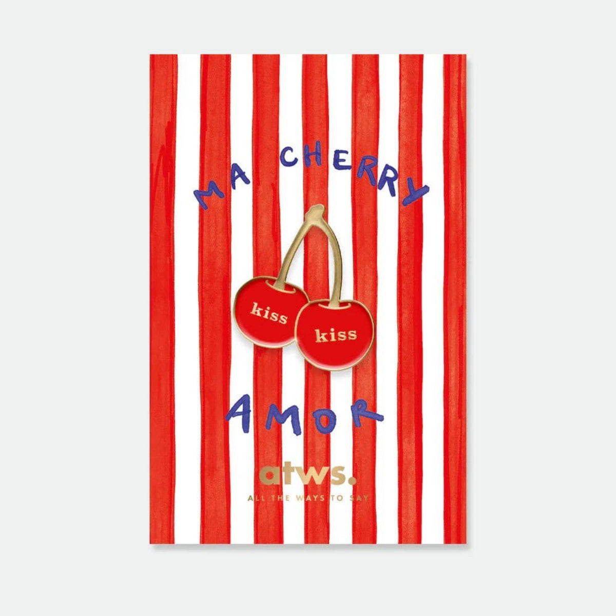 Kiss Kiss - Kirsche Pin