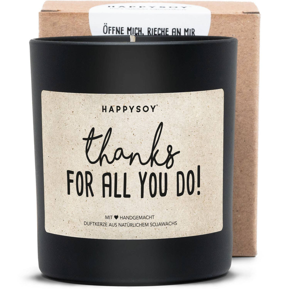 Duftkerze | Thanks for all you do!