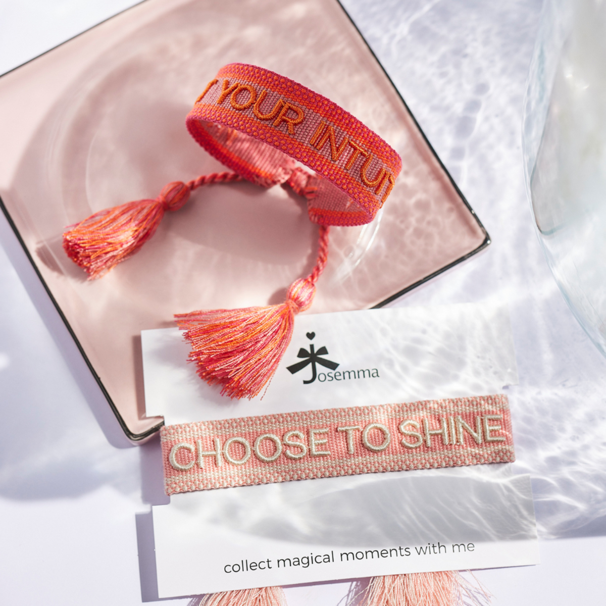 Trust your intuition Statement Armband