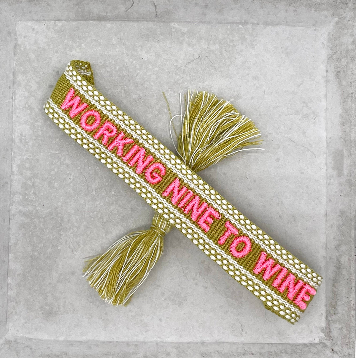 Statement Armband - WORKING NINE TO WINE