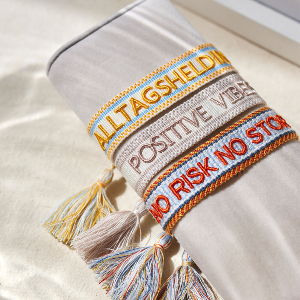 No Risk No Story Statement Armband