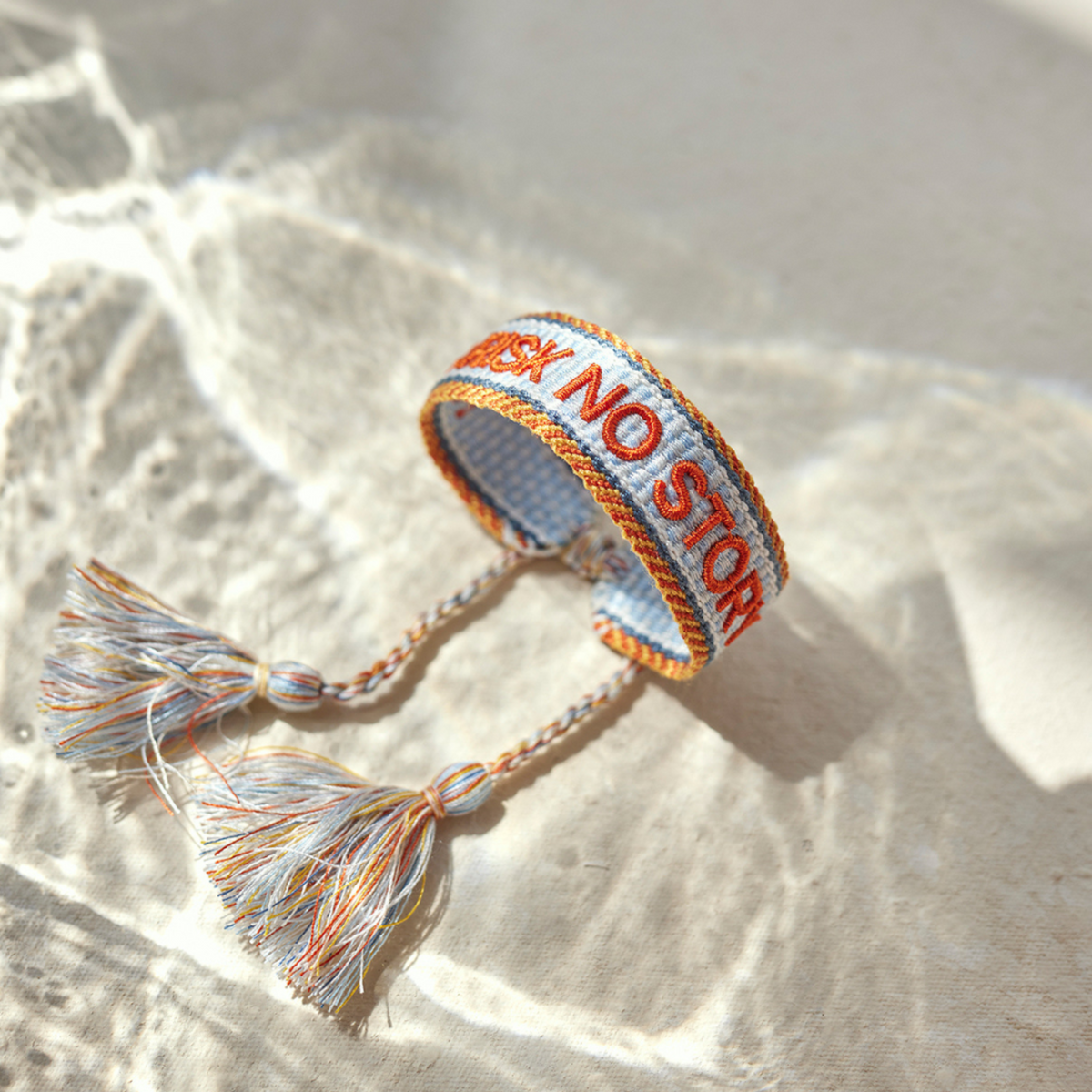 No Risk No Story Statement Armband
