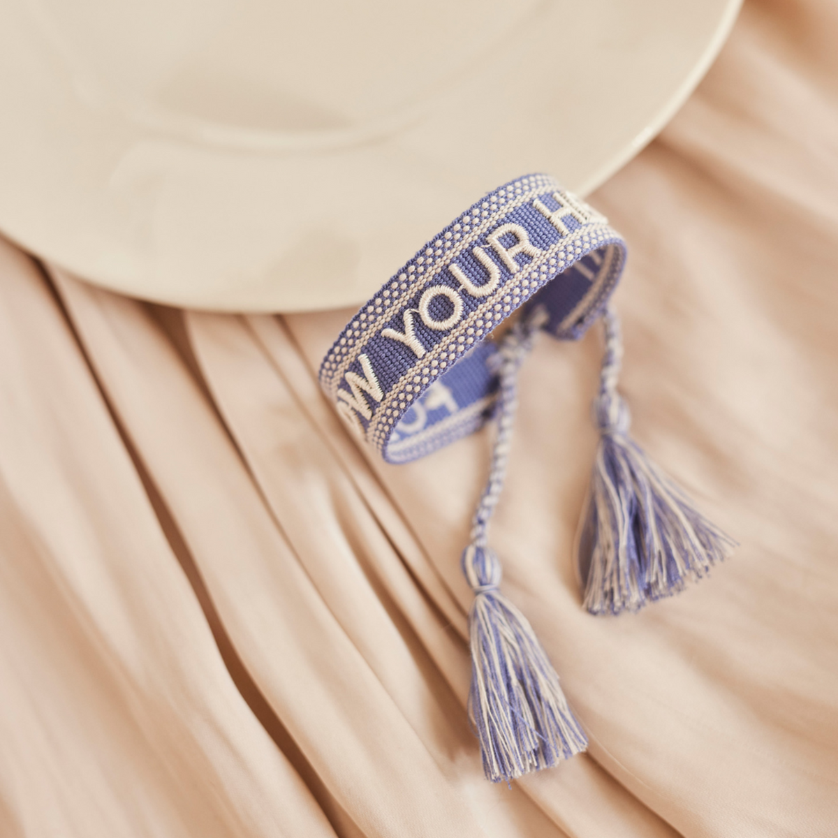 Follow your heart Statement Armband