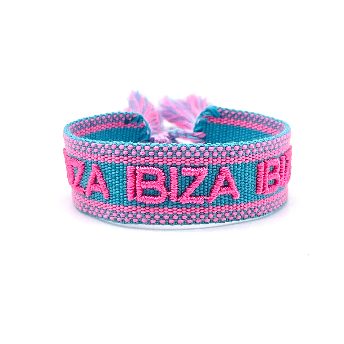 IBIZA IBIZA IBIZA Statement bracelet woven, embroidered