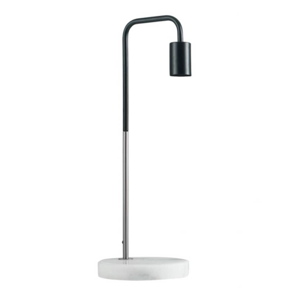 Tischlampe mit Marmorsteinsockel
