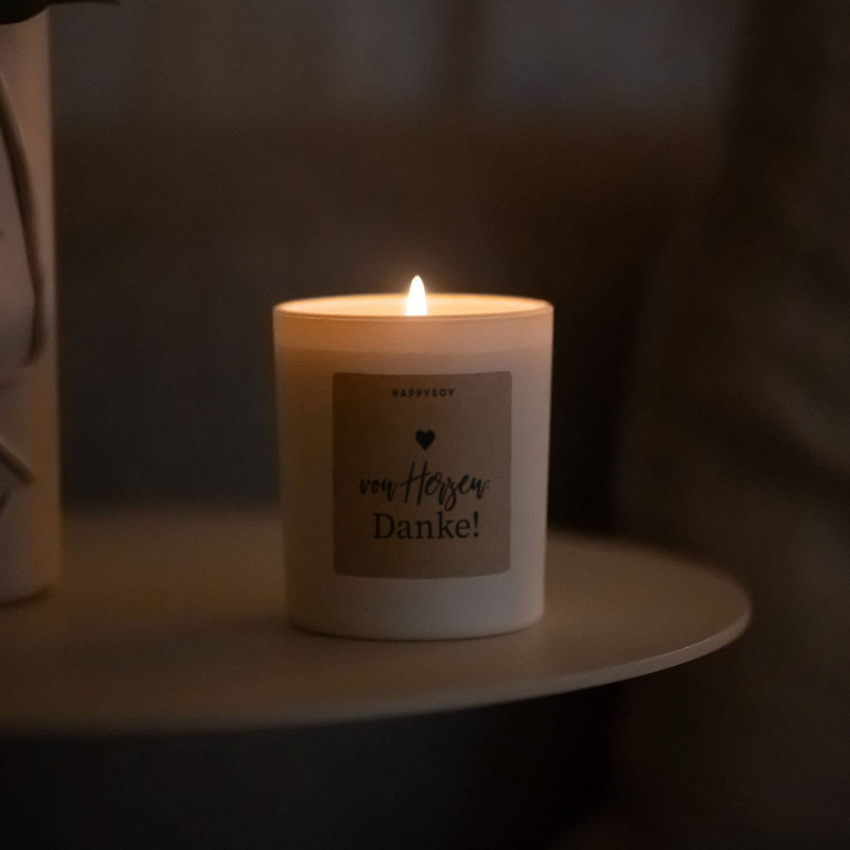 Duftkerze | Von Herzen: Danke!