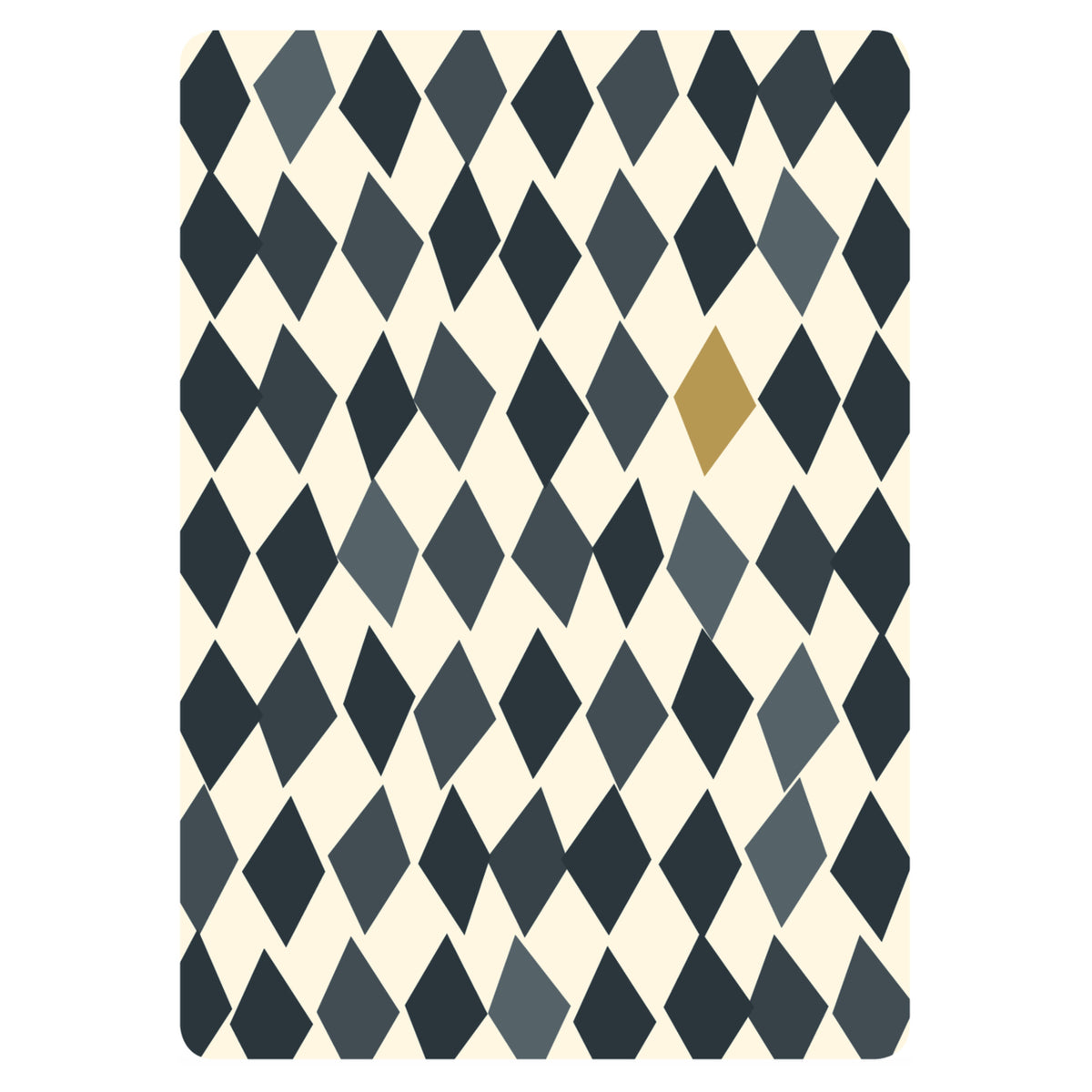 Postkarte - Rhomben gross