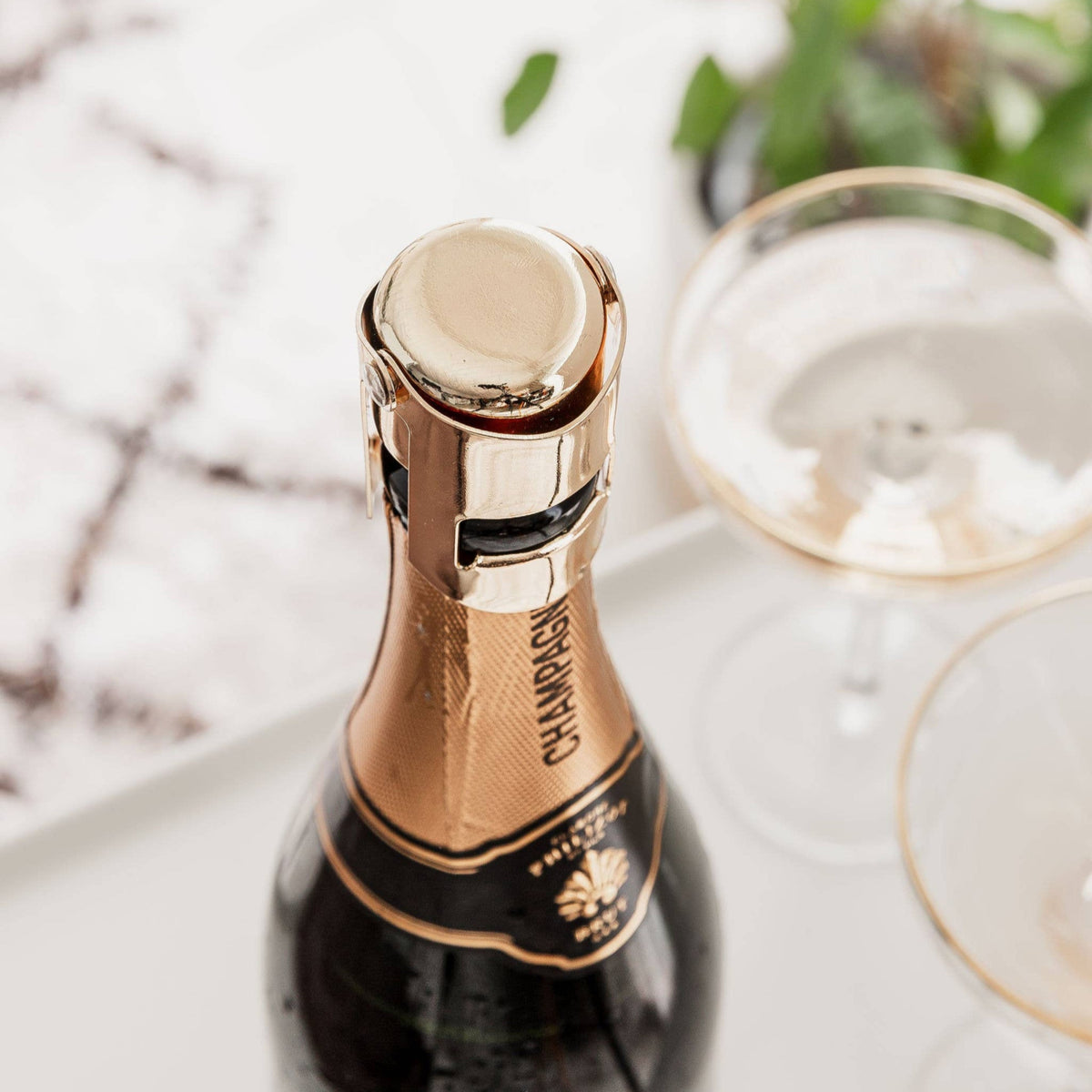 Champagnerstopfen - Gold
