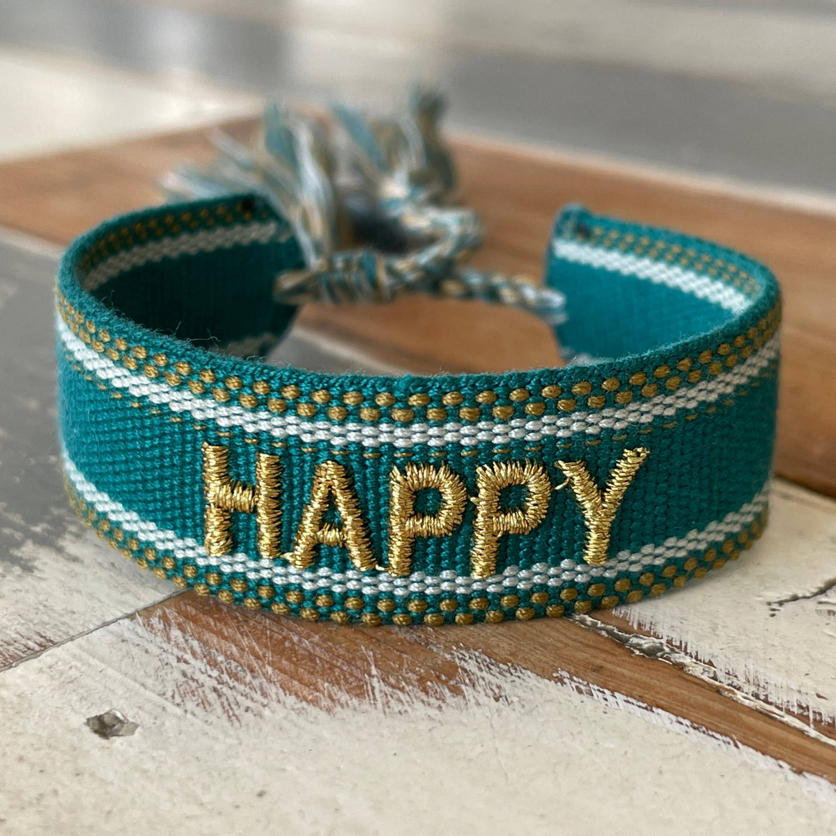 Statement Armband - HAPPY
