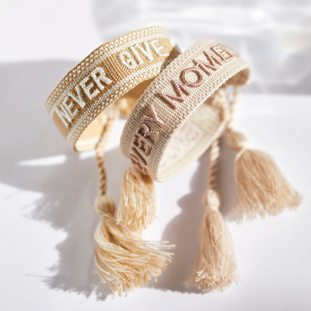 Enjoy every moment Statement Armband