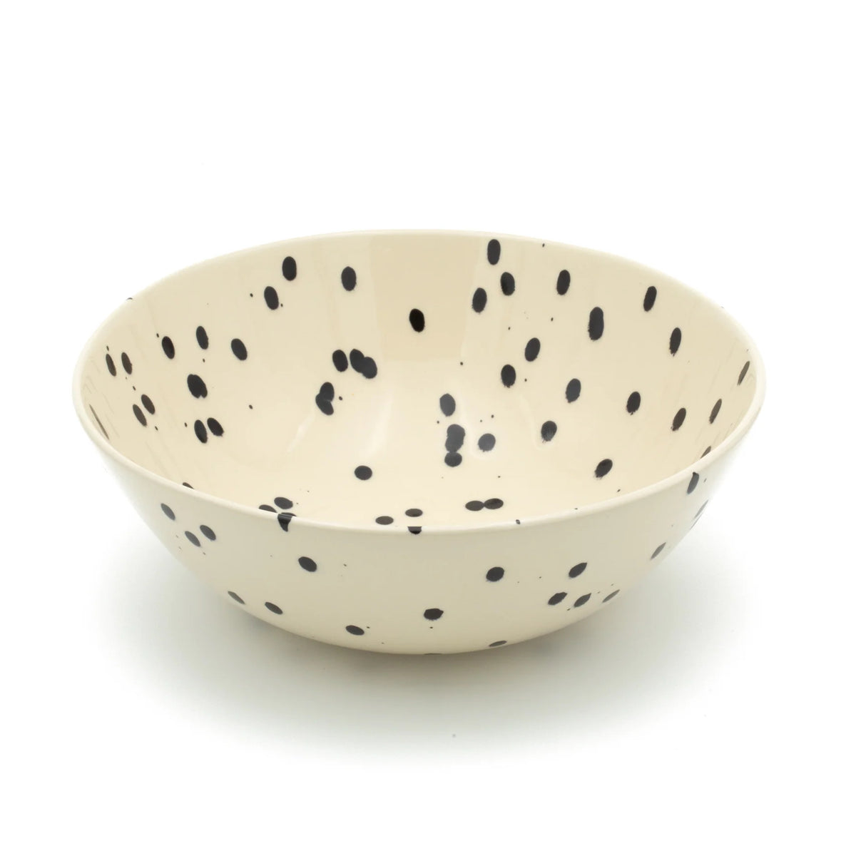 Salatschüssel - Black Dots