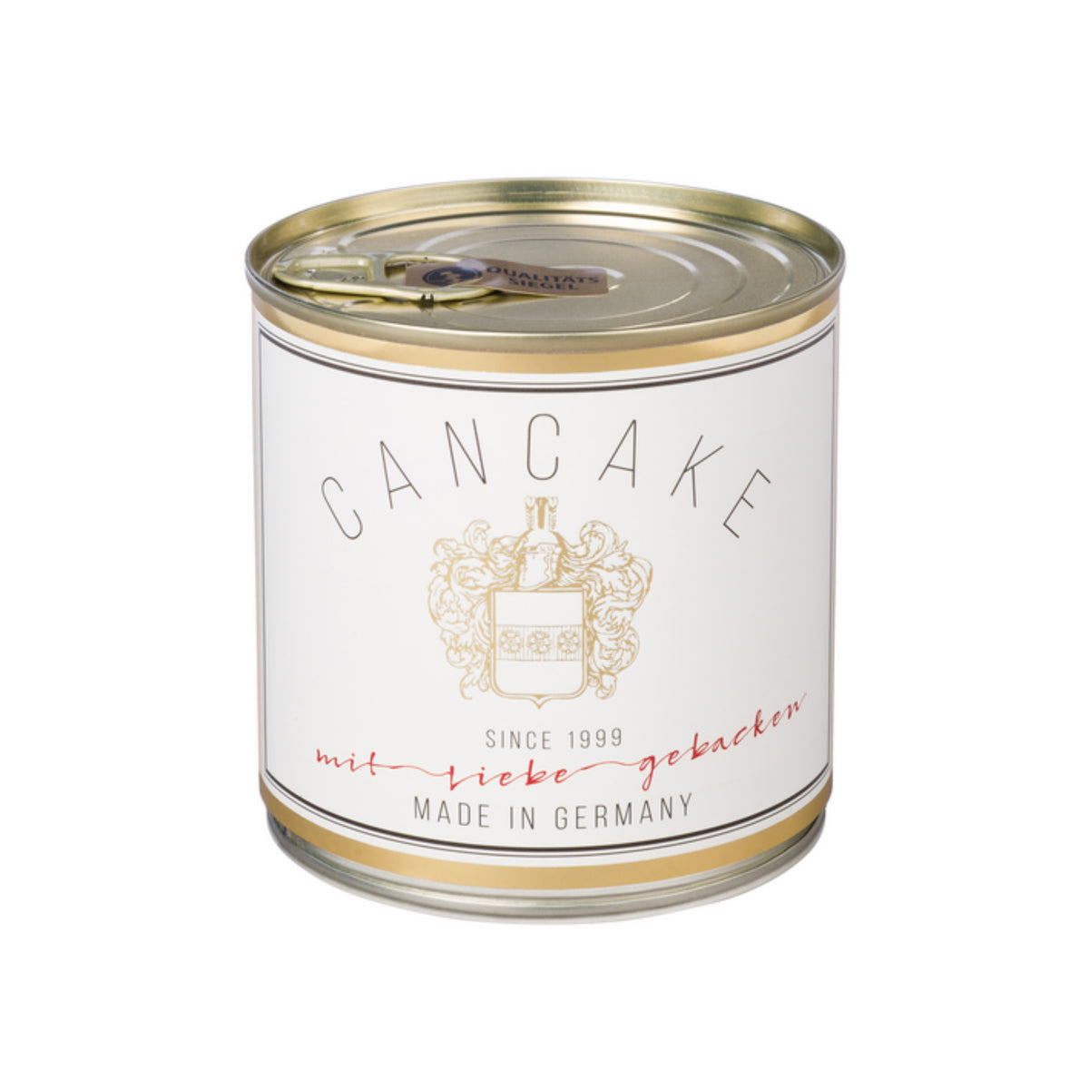 Cancake „Mit viel Liebe gebacken“ Champuskuchen 150g
