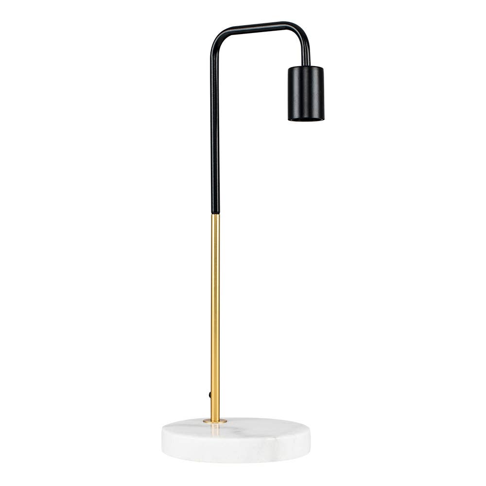 Tischlampe mit Marmorsteinsockel