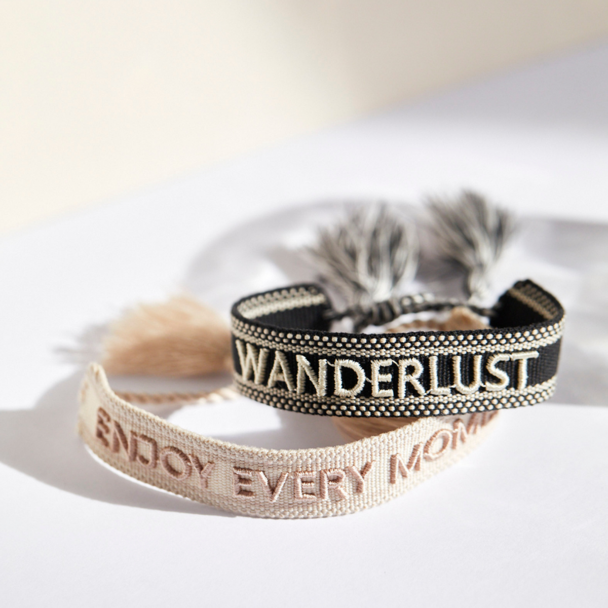 Enjoy every moment Statement Armband