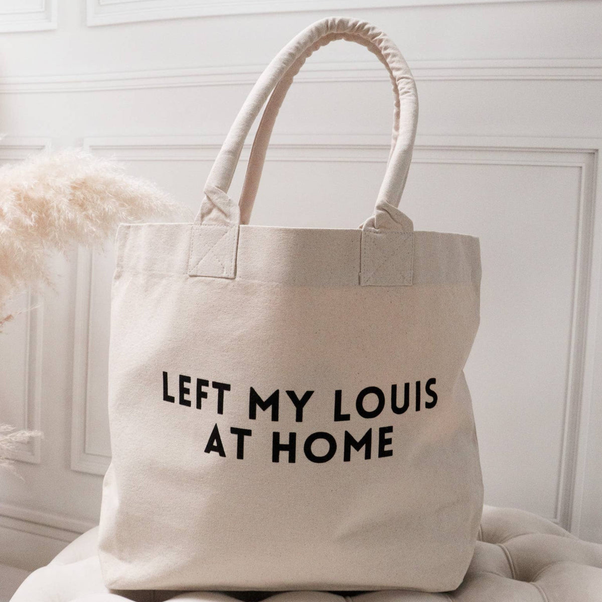 Tasche &quot;Left my Louis at home&quot;