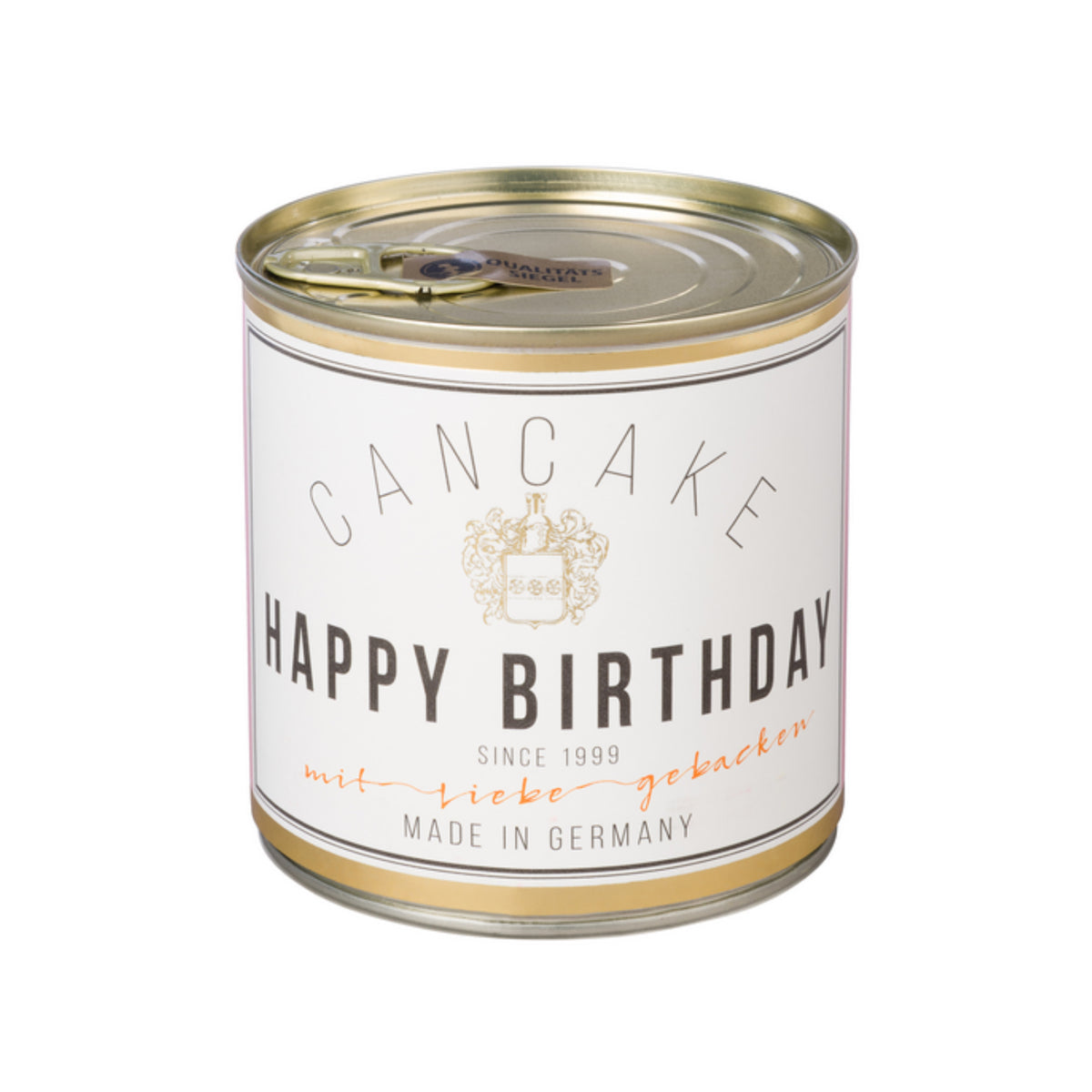 Cancake „Mit viel Liebe gebacken“ Champuskuchen 150g