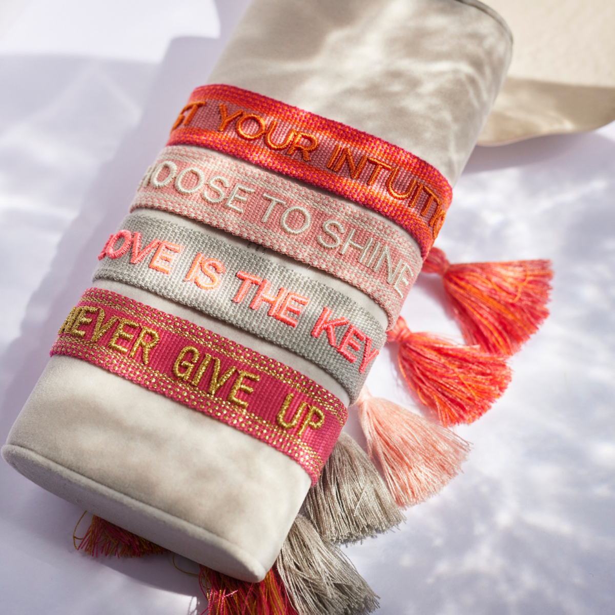 Trust your intuition Statement Armband
