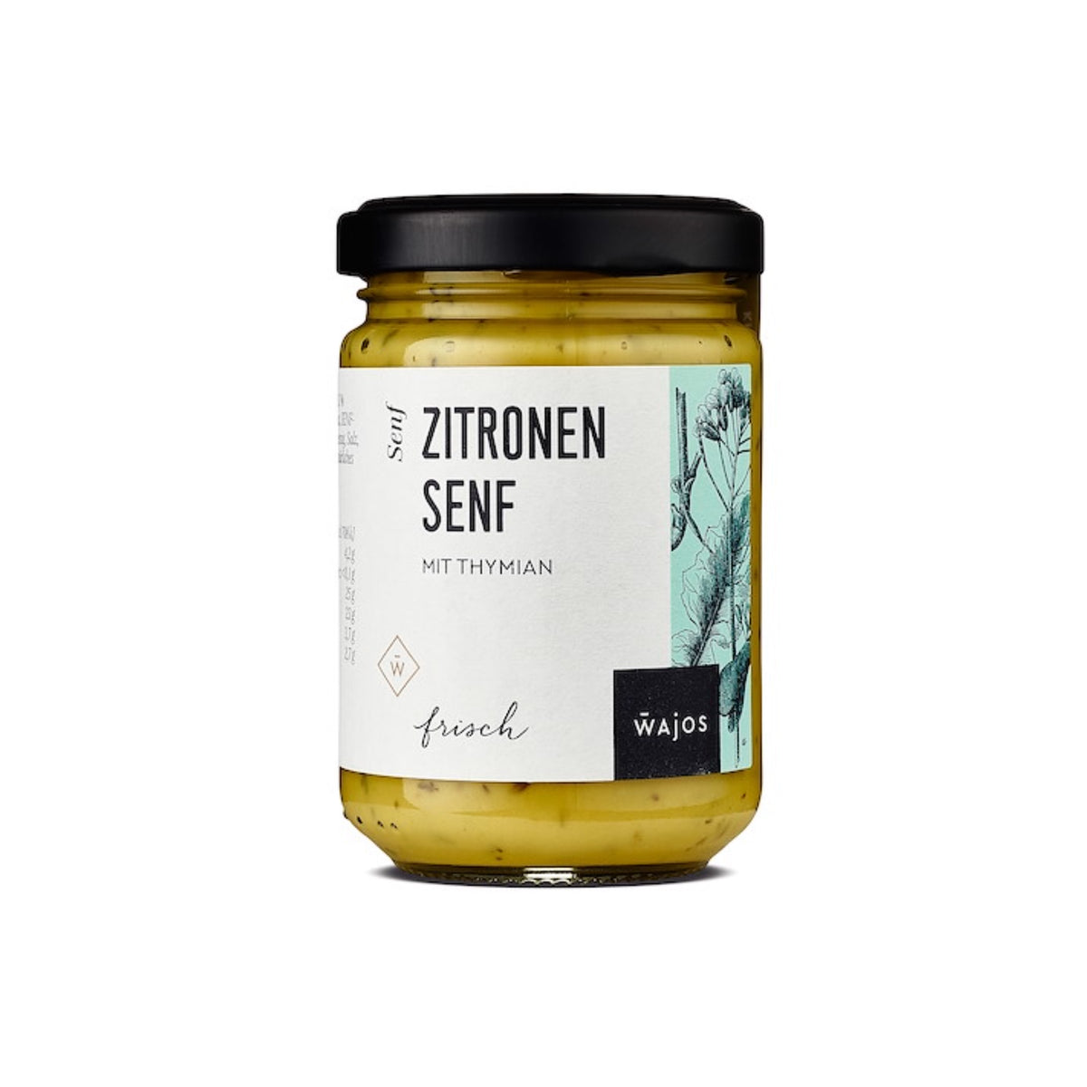 Zitronen Senf mit Thymian 140ml