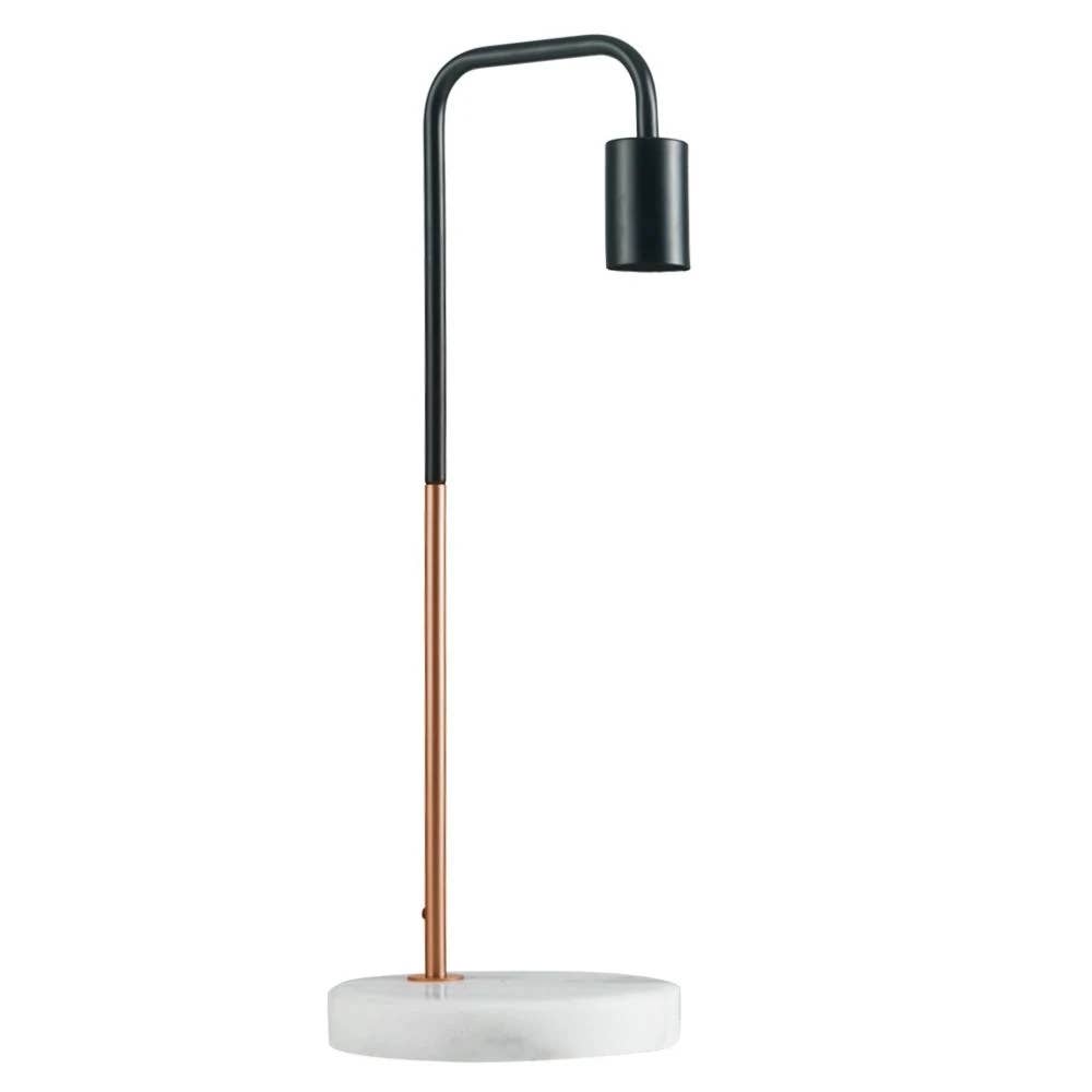 Tischlampe mit Marmorsteinsockel
