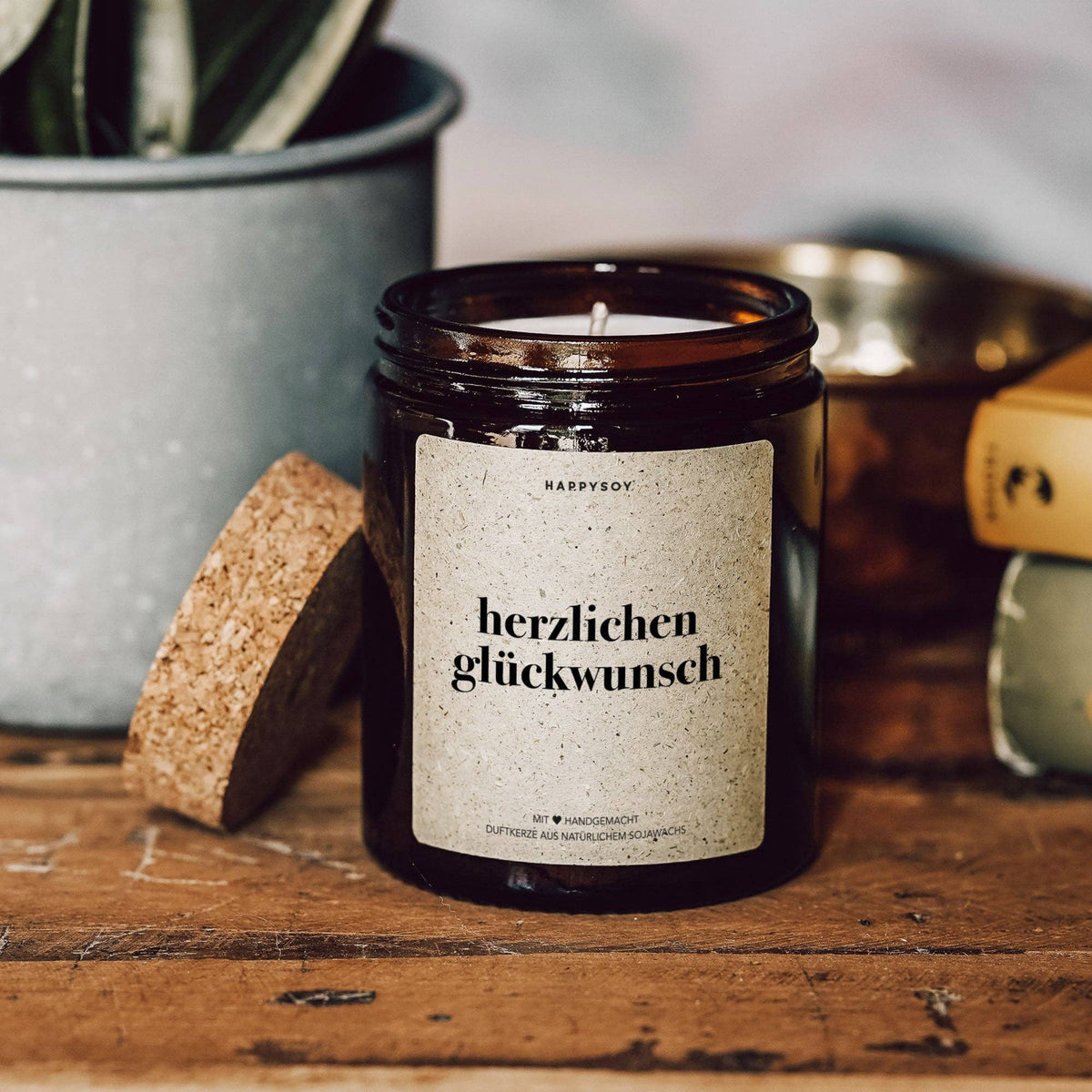 Duftkerze | Herzlichen Glückwunsch!
