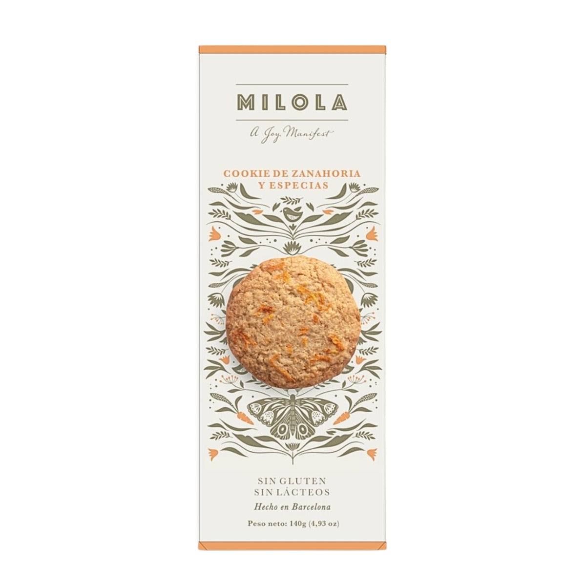 Spiced Carrot Cookie Milola 140g