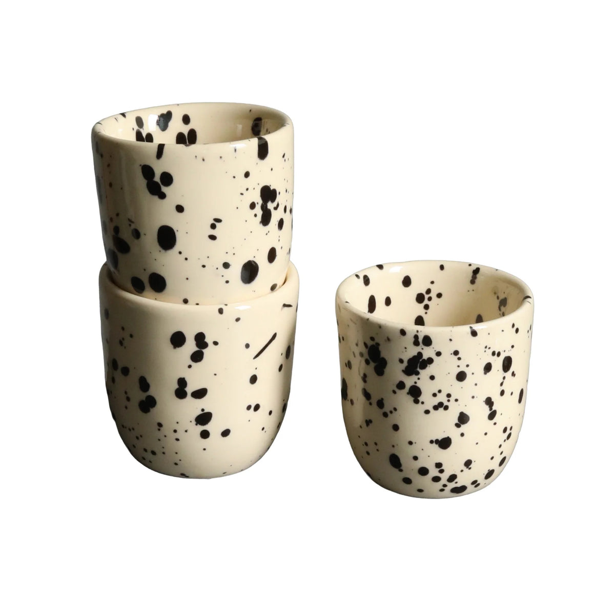 Espresso Becher - Black Dots