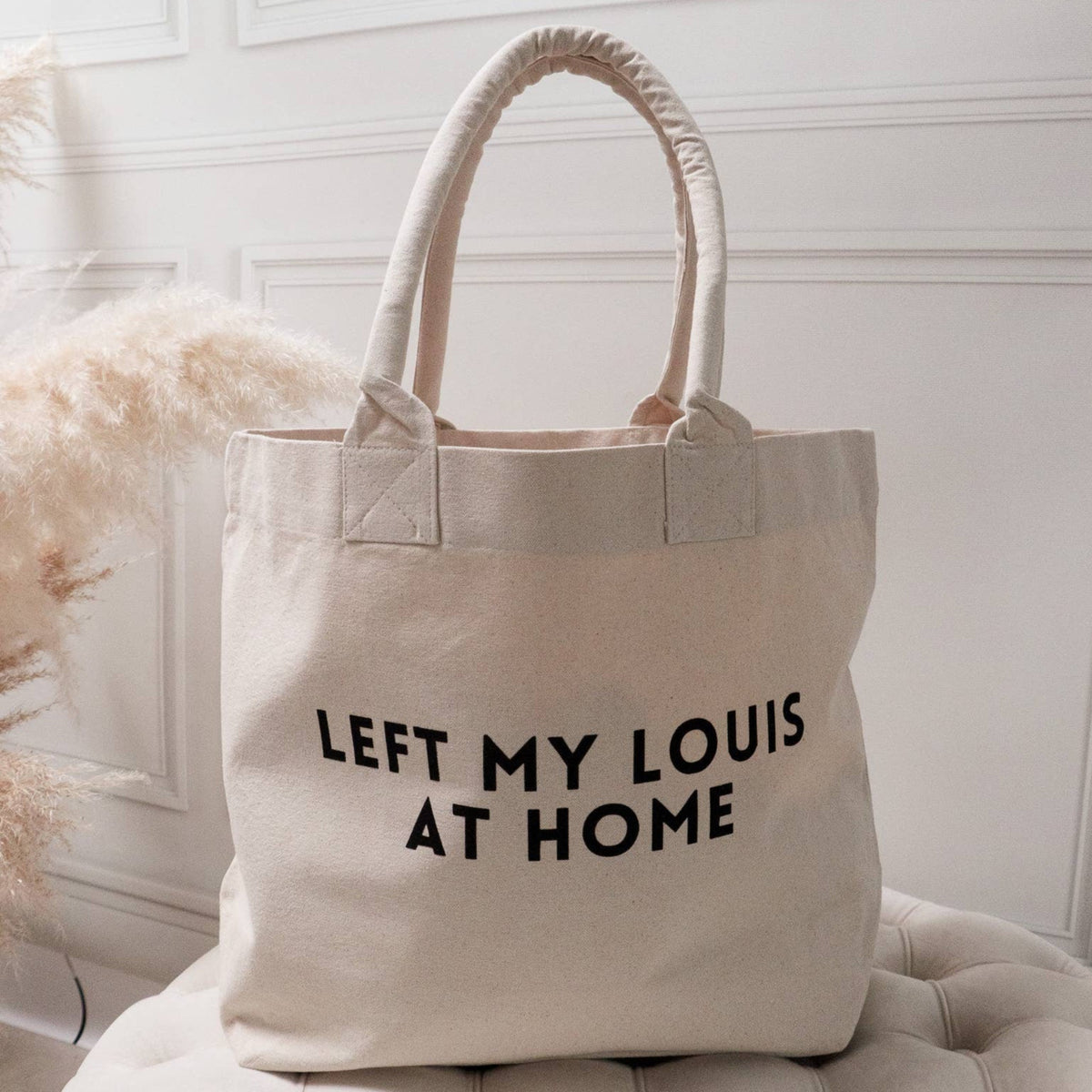 Tasche &quot;Left my Louis at home&quot;