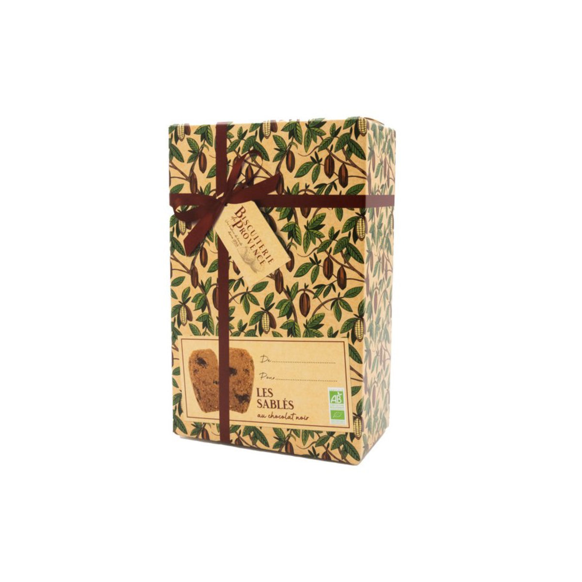 Les Sablés au chocolate noir BIO  80g