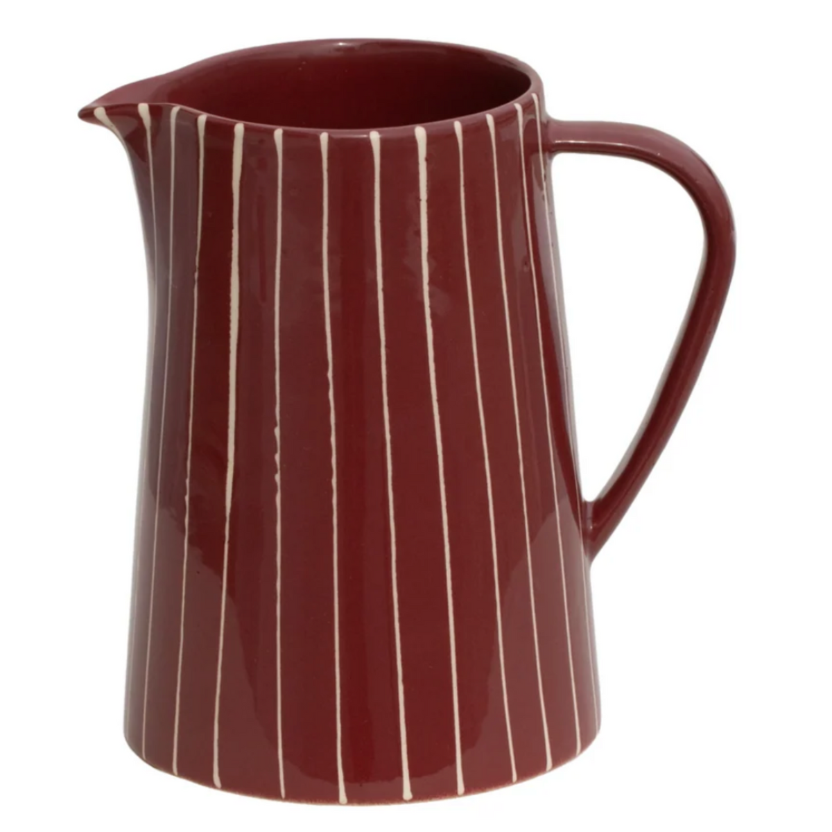 Krug klein - Striped Dark Cherry