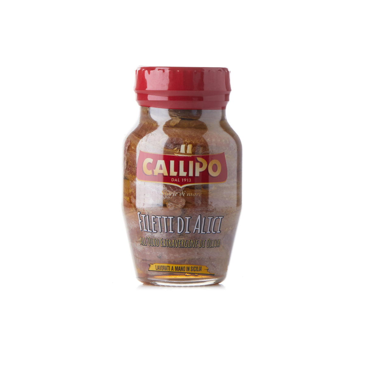 Filetti di Alici all&#39;Olio extravergine (Sardellenfilets) 150g