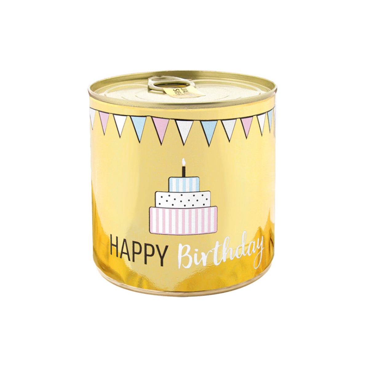Cancake &#39;Happy Birthday&#39; Goldfunkeln Brownie 140g