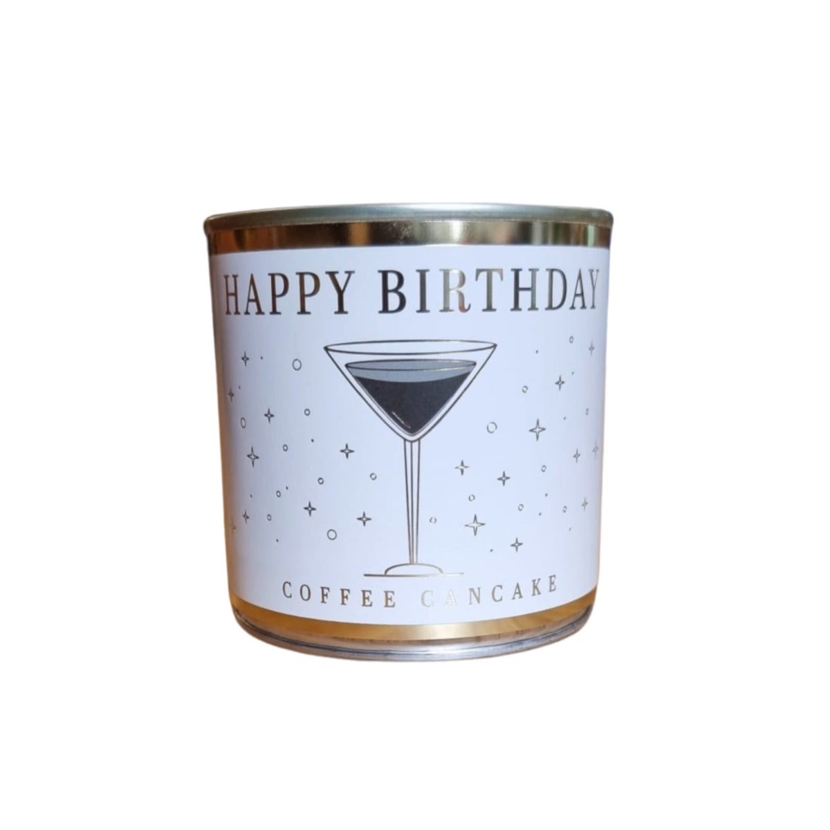 Cancake &#39;Happy Birthday&#39; Kaffee 130g