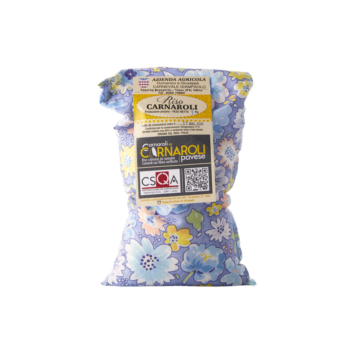 Carnaroli Reis im Stoffsack 1000g