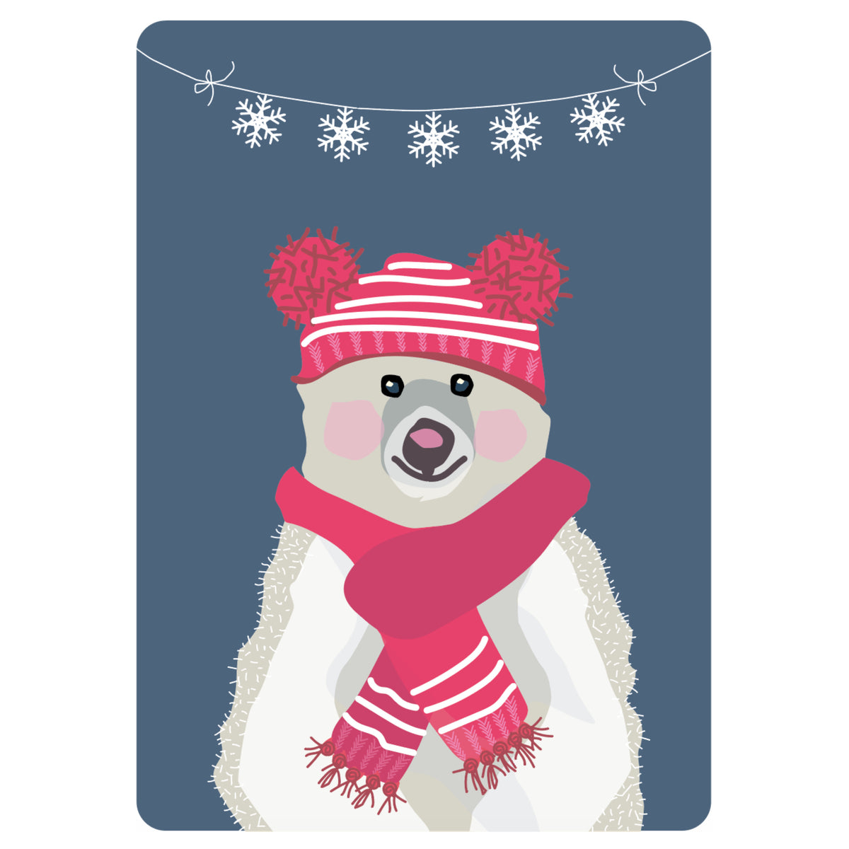 Postkarte - Eisbär