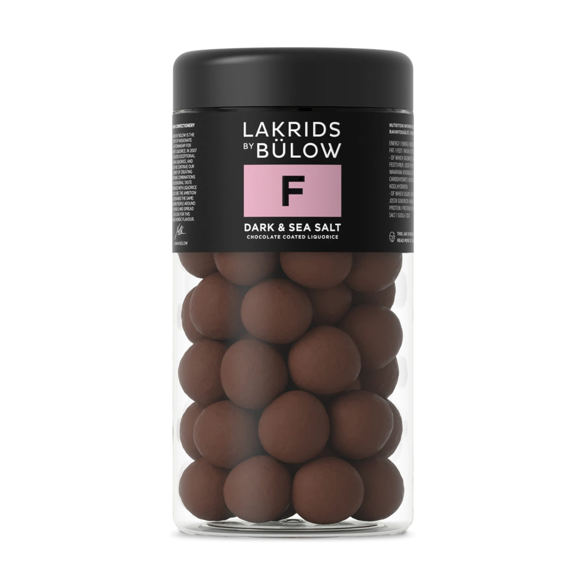 Lakrids F - Dark &amp; Sea Salt 295g