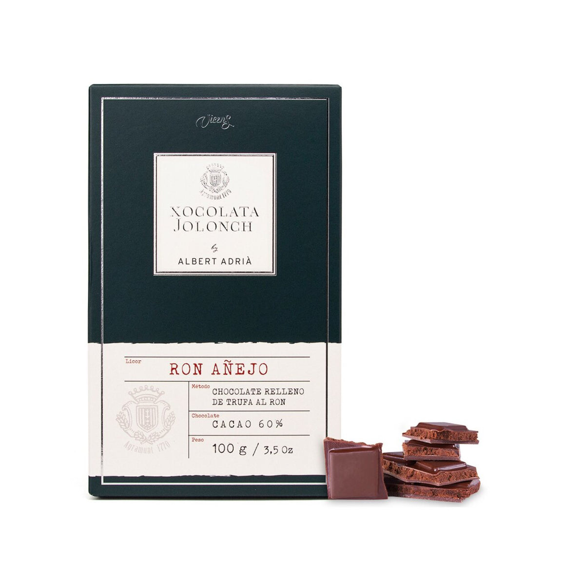 Rum Schokolade by Albert Adria Vicens 100g