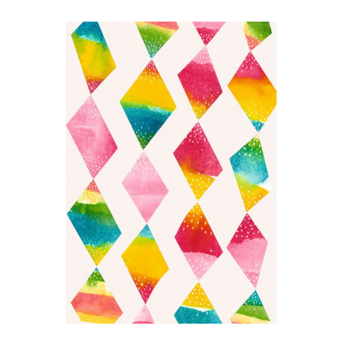 Postkarte - Circus Girlande