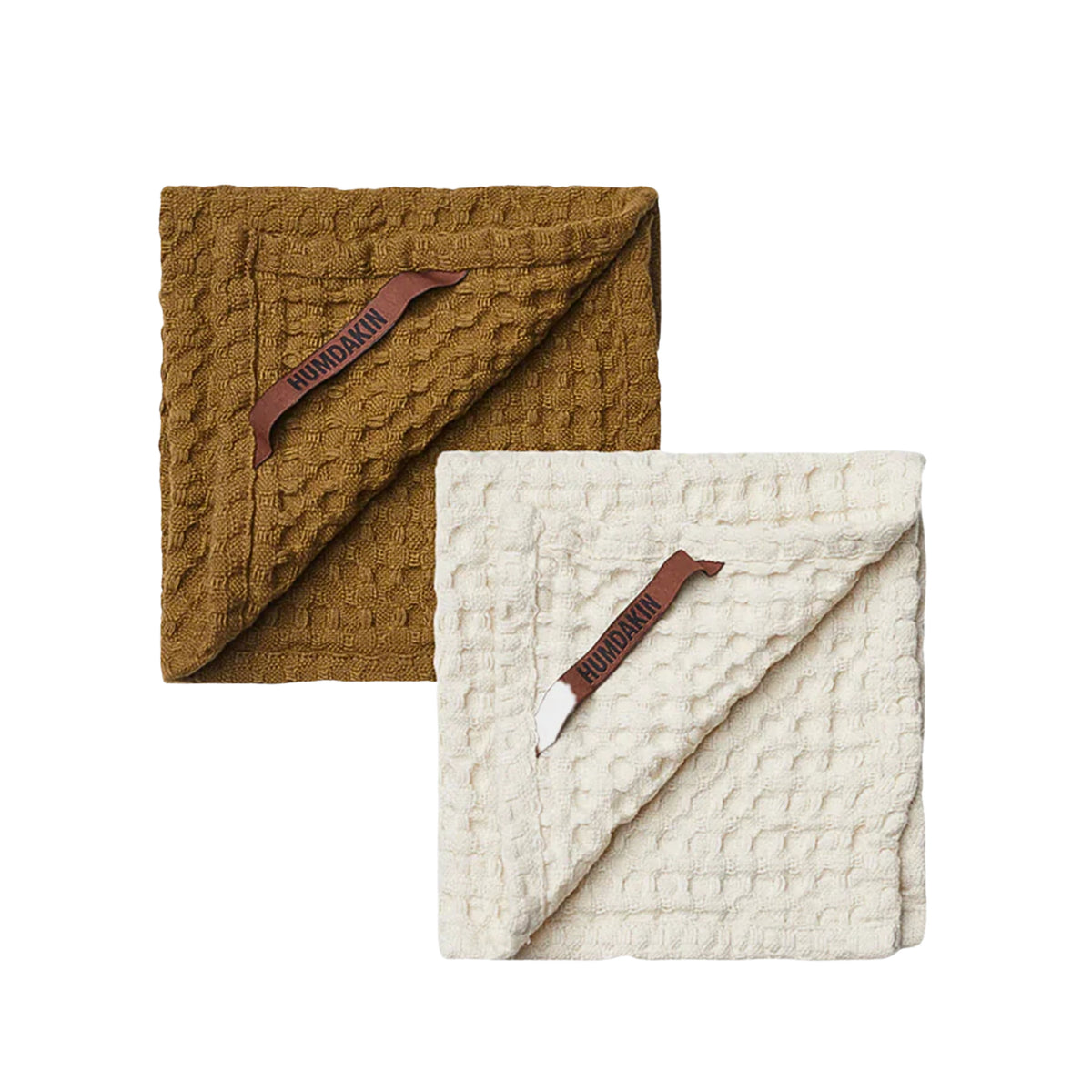 Humdakin - Waffle Dish Cloth - Sunset/Shell - 2 Pack