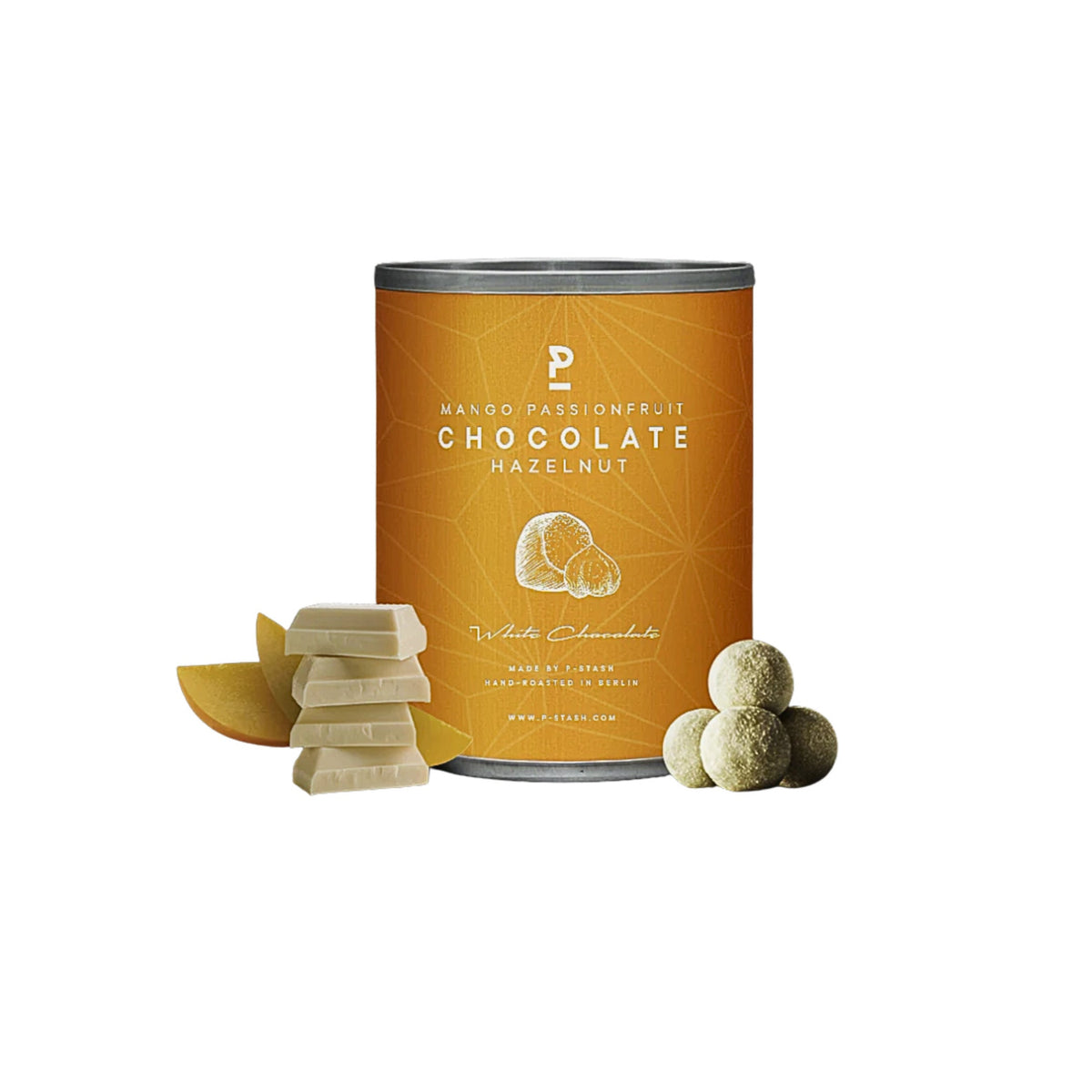 Mango Passionfruit Chocolate Hazelnut P-Stash 60g